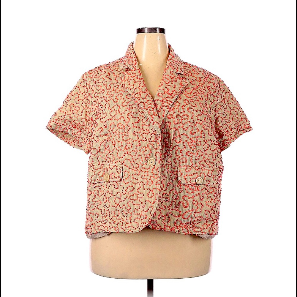 Plus size blazer